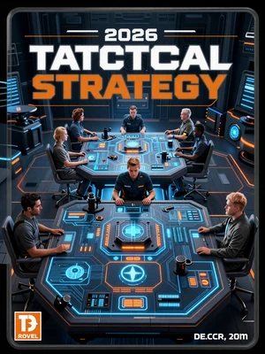 Iron Command: Epoch - tactical strategy game cover with holographic battlefield and commanders